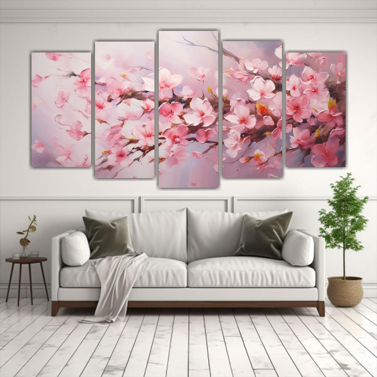 Pinturas De Decoración De Pared Abstractas Danza 200x100 Cm-2