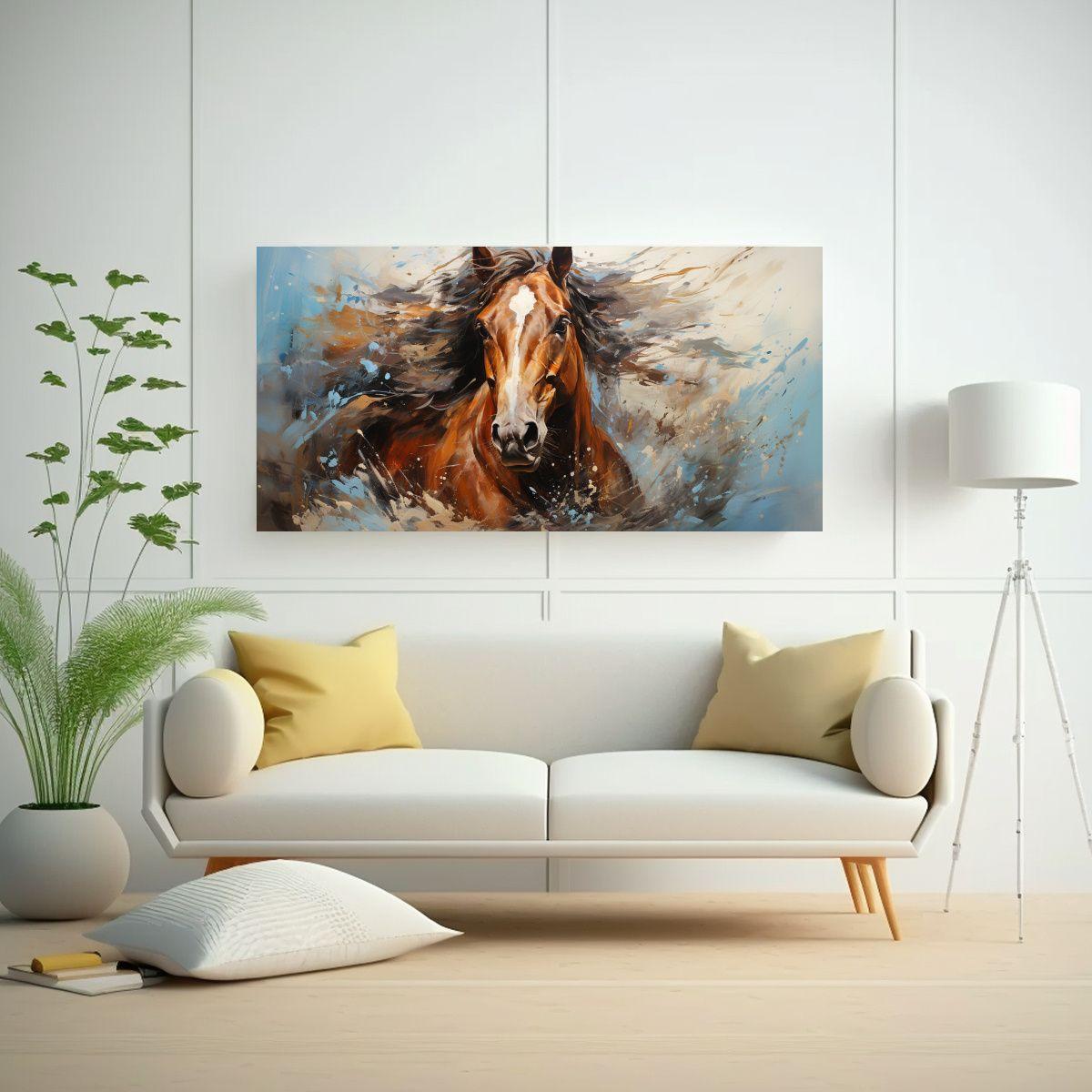 Pintura Al Estilo óleo Colorida De Estilo De 120x60 Cm-2