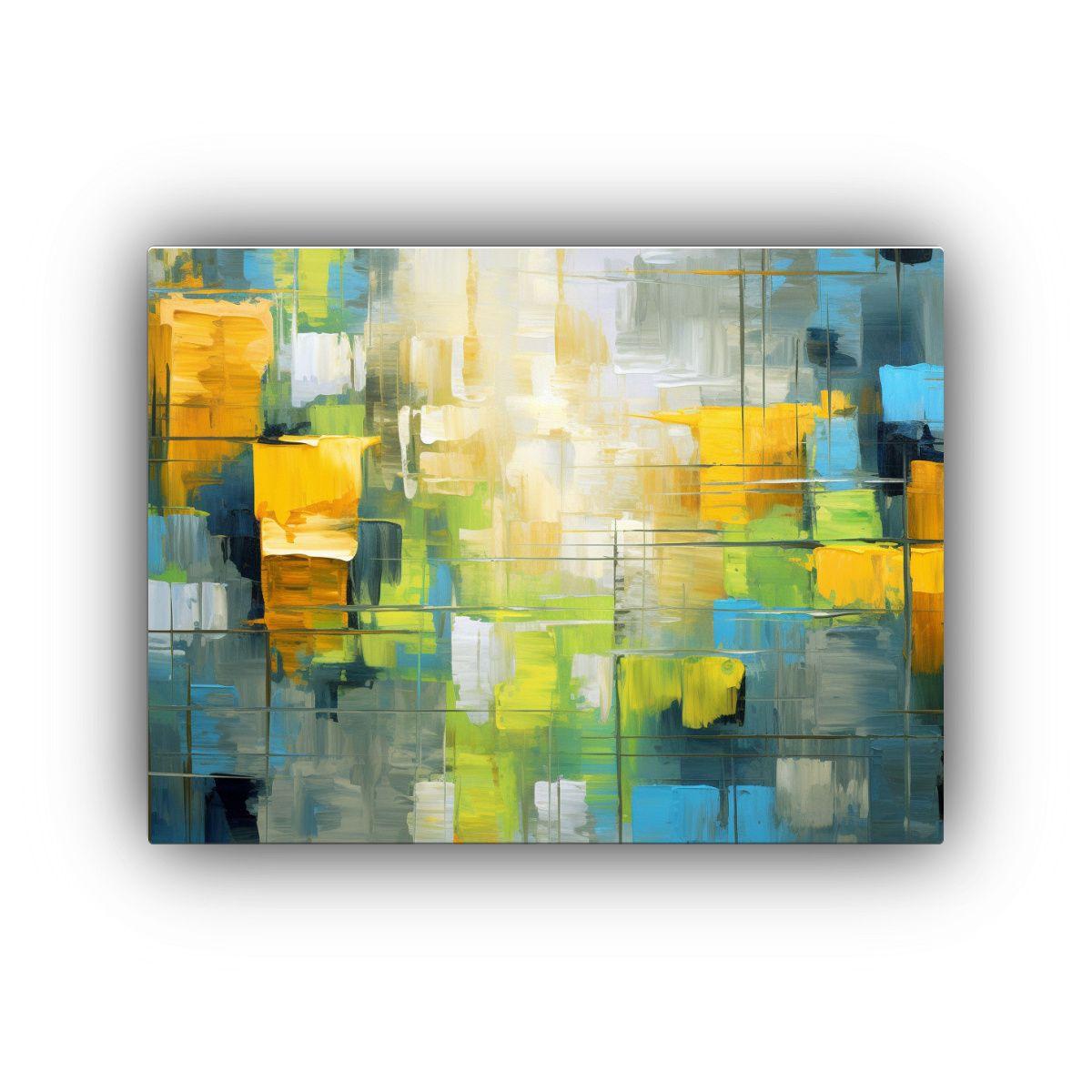 Cuadros Decorativos Abstractos Estrellados En Canva Con Colo 45x30cm-0