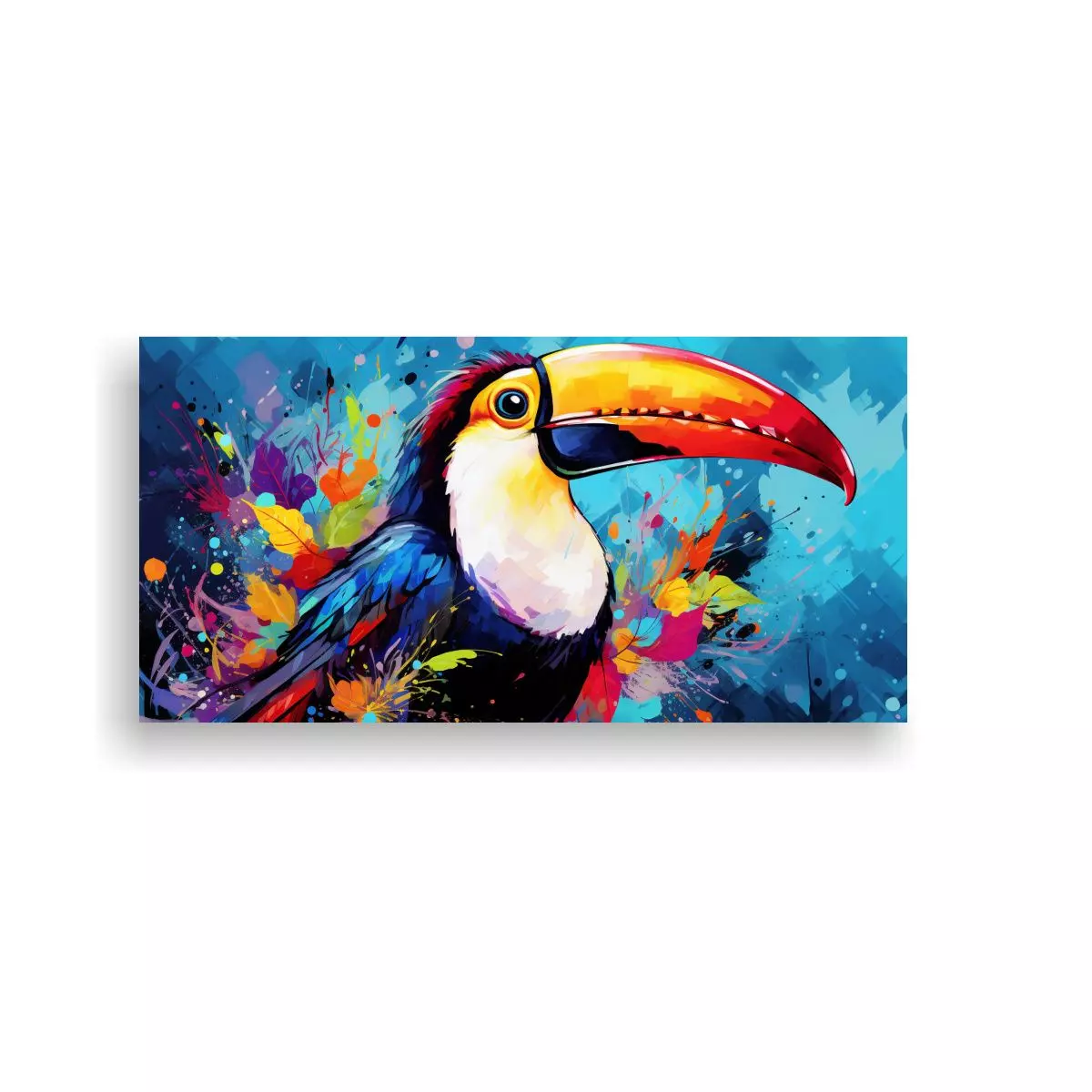 Pinturas Inspiradoras De Tela En Bastidor 40x20cm-0