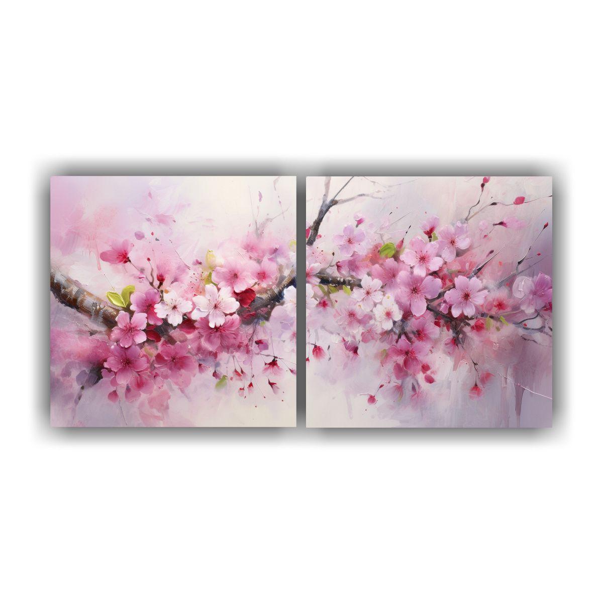 Pinturas Abstractas De Colores Vibrantes Estilo 160x80 Cm-0