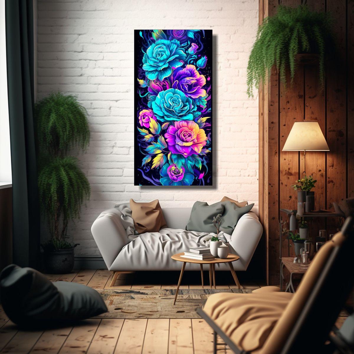 Cuadro Original De Movimiento En Bastidor, Ciclo 60x120cm-2