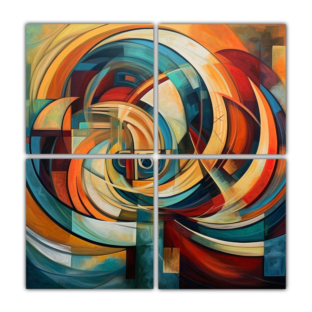 Pinturas Decorativas De La Esencia De La 100x100 Cm-0
