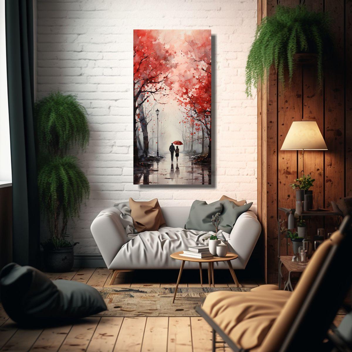 Cuadros De Decoración Con Personas Caminando 30x60cm-2