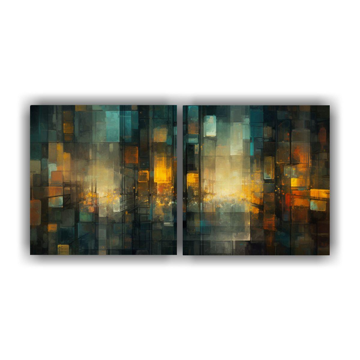 Cuadros Enmarcados De Vidrio Con Movimiento 100x50 Cm-0