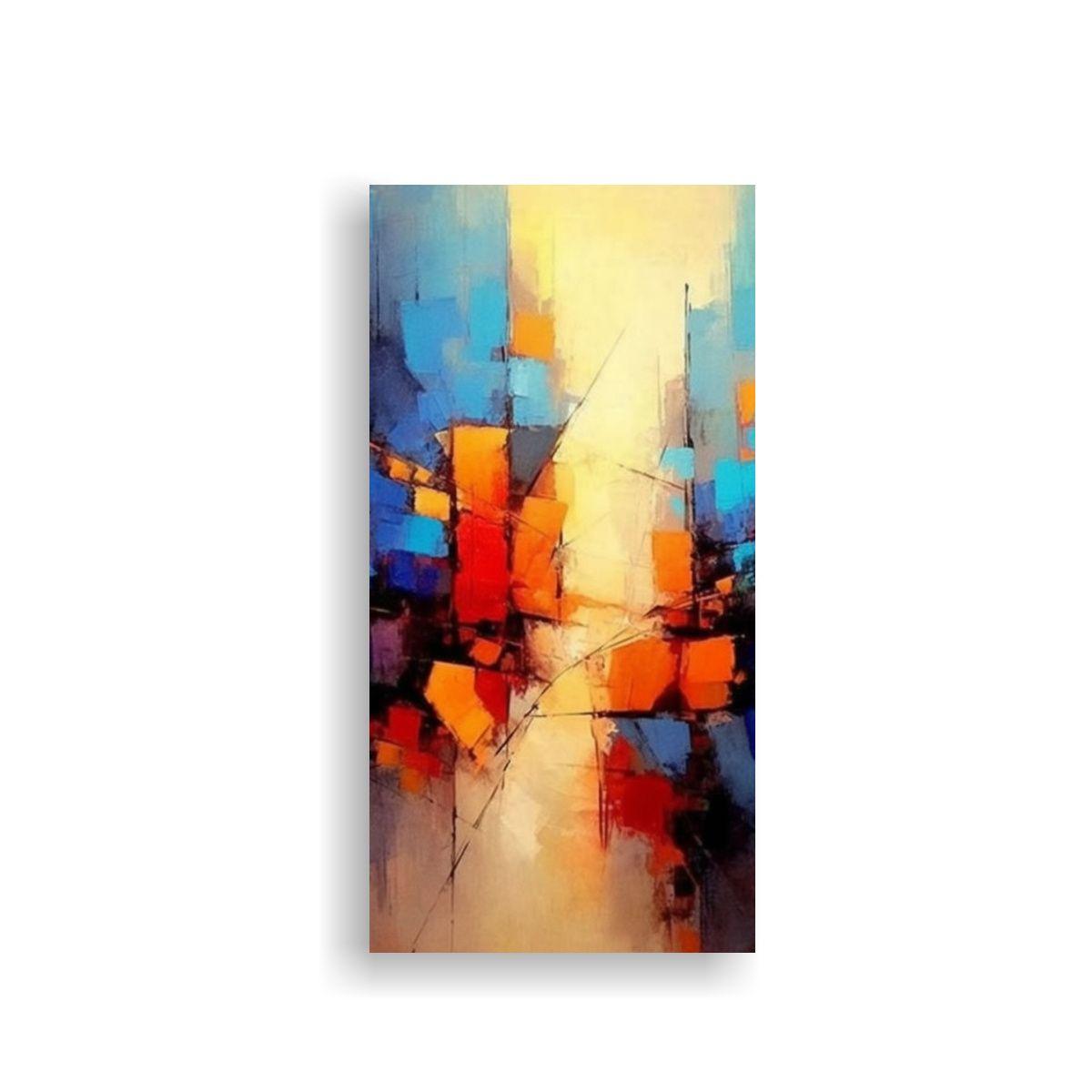 Pintura De Pared Con Patrón Intenso Motivo 80x160cm-0