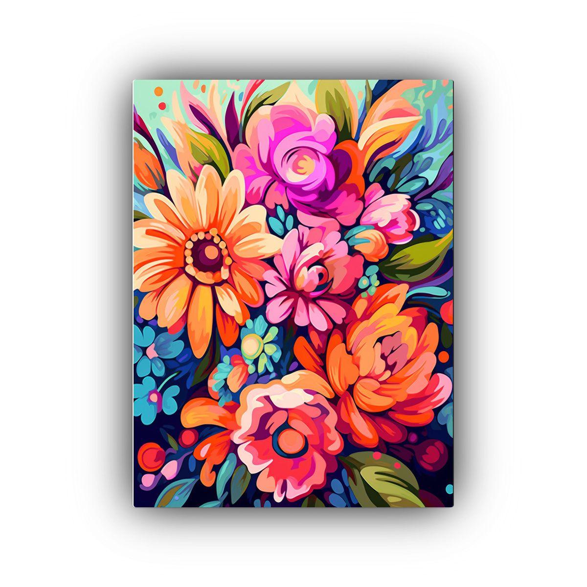 Cuadro Lienzo Tela Sublimada Escenario Boho 30x40cm-0