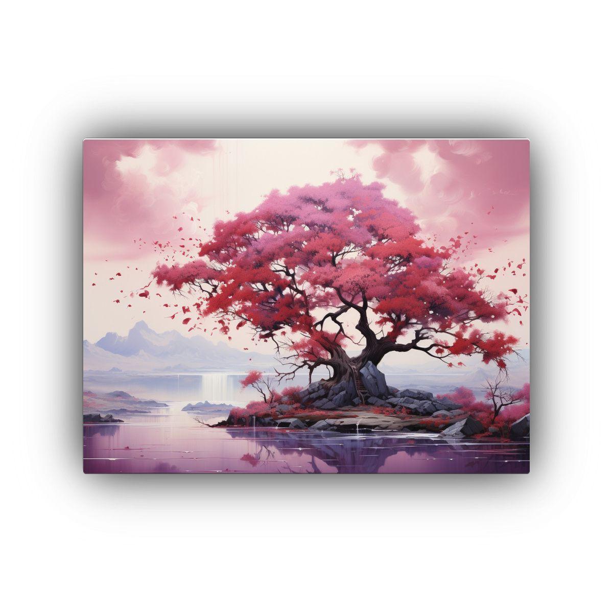 Cuadro Fotografía Dormitorio Árbol De Junípero 50x40cm-0