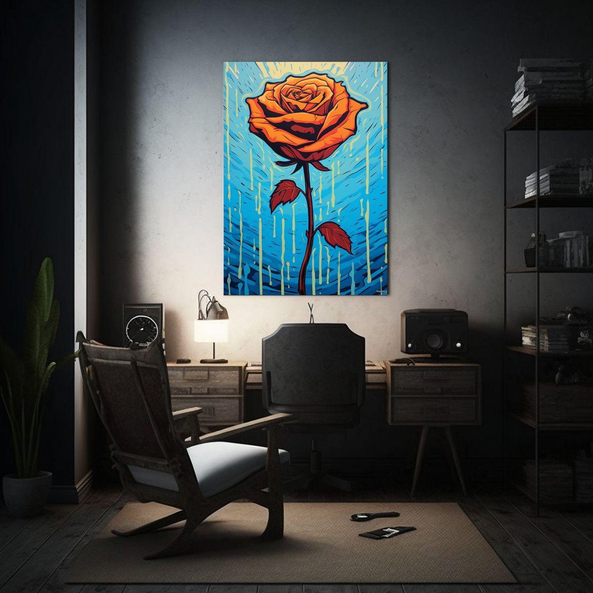 Pintura Decorativa: Expresión Equilibrio Visual 20x30cm-2