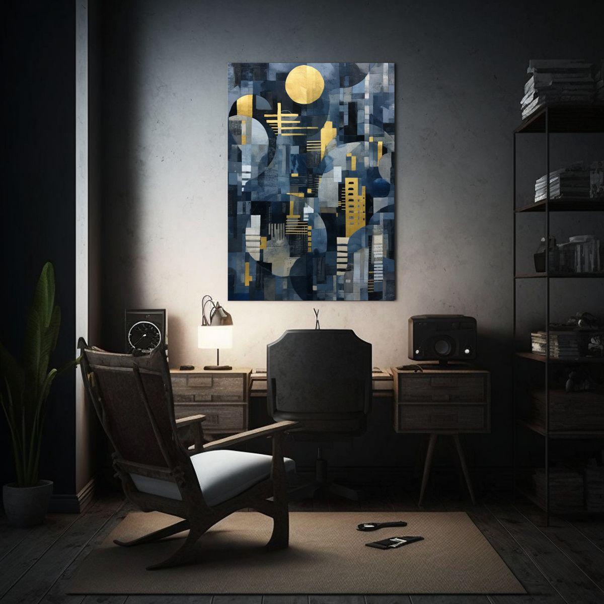Arte Lienzo Detalles Intrincados Para Decoración 80x120cm-2