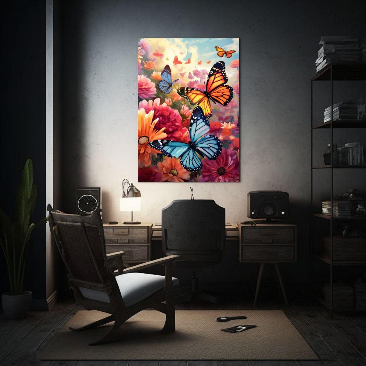 Lienzo Tela Cálida Y Serena: Crea Una Obra 50x65cm-2