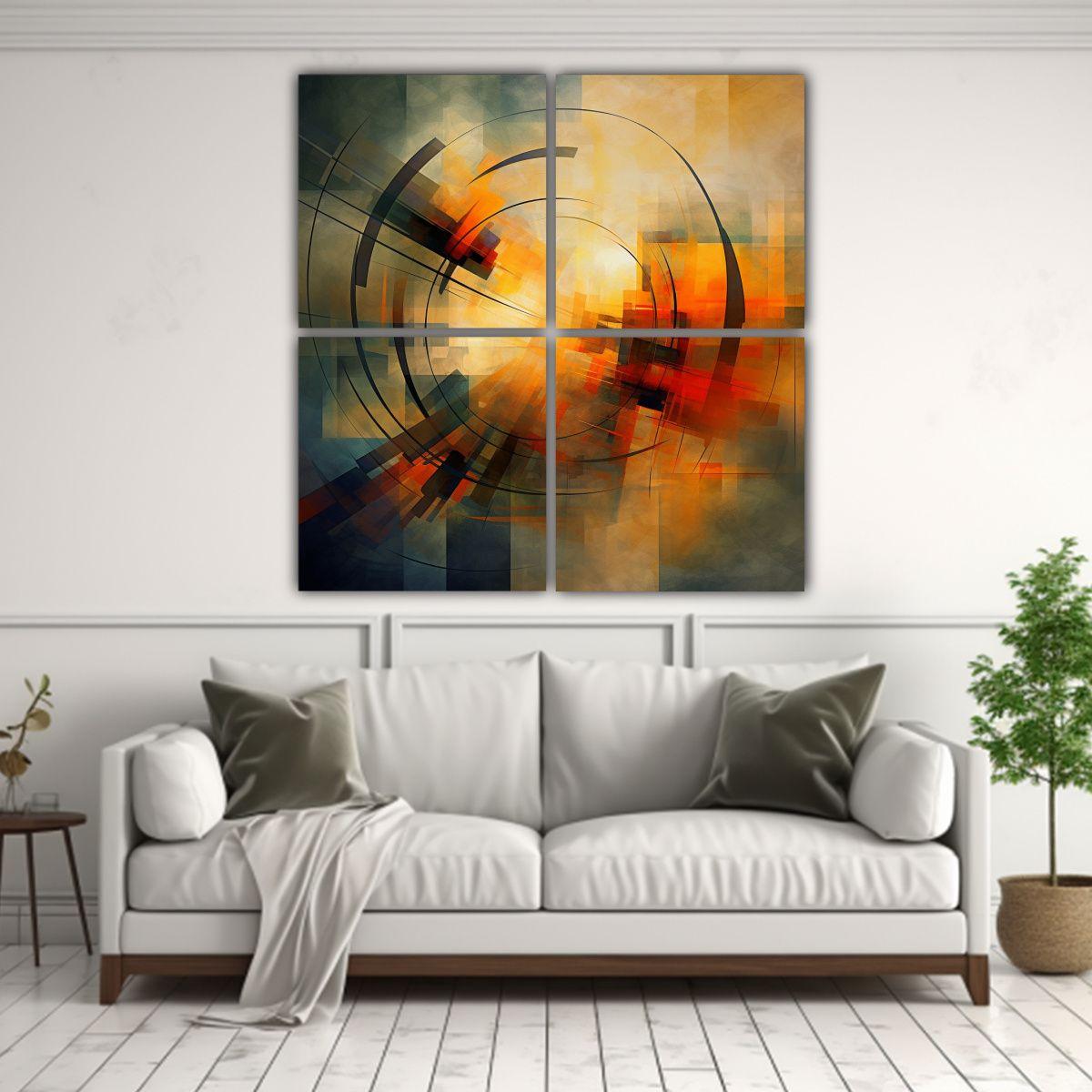 Fondos Abstractos Para Decoración Con Pinturas 200x200 Cm-2