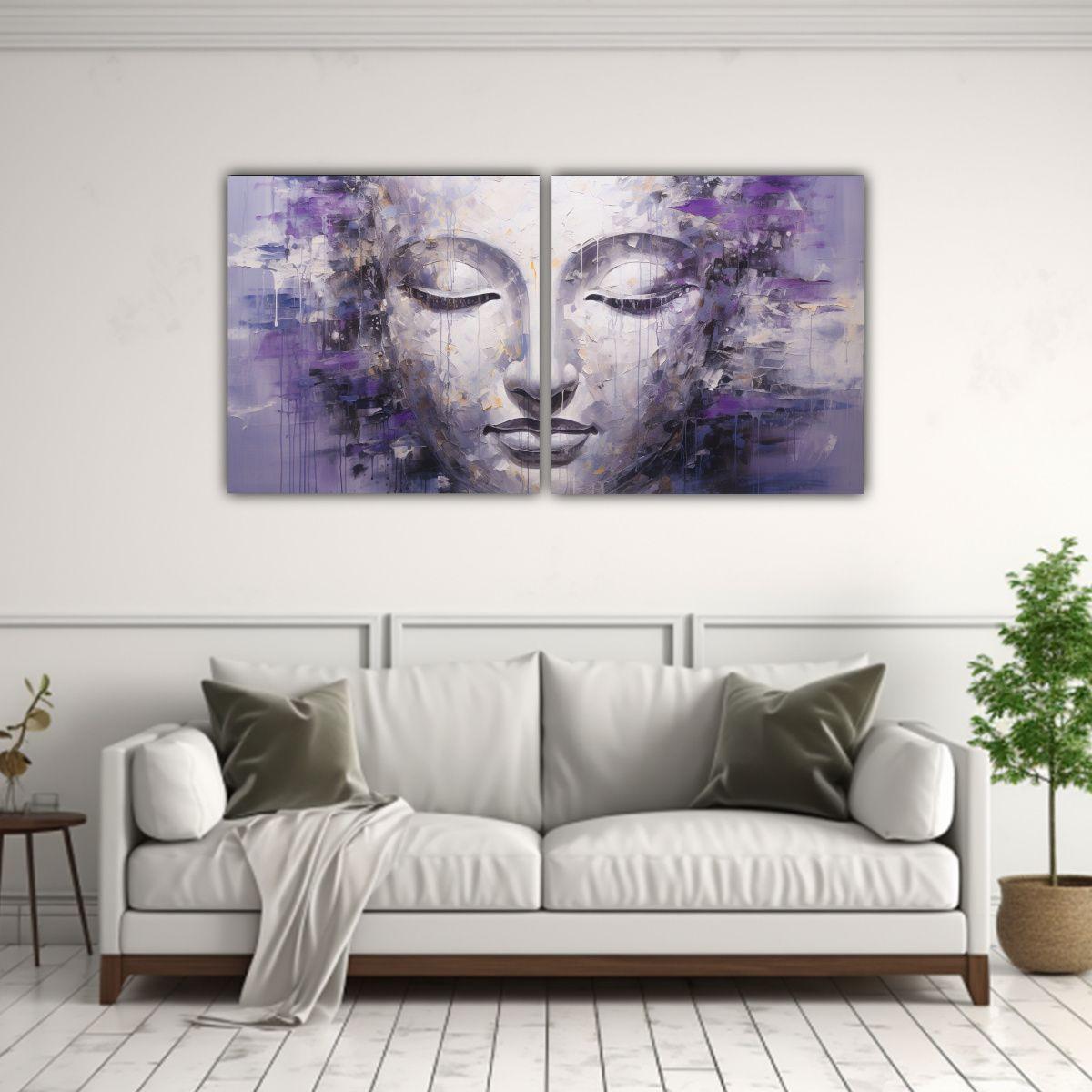 Lienzos De Tela Decoración Sensibilidad 140x70 Cm-2