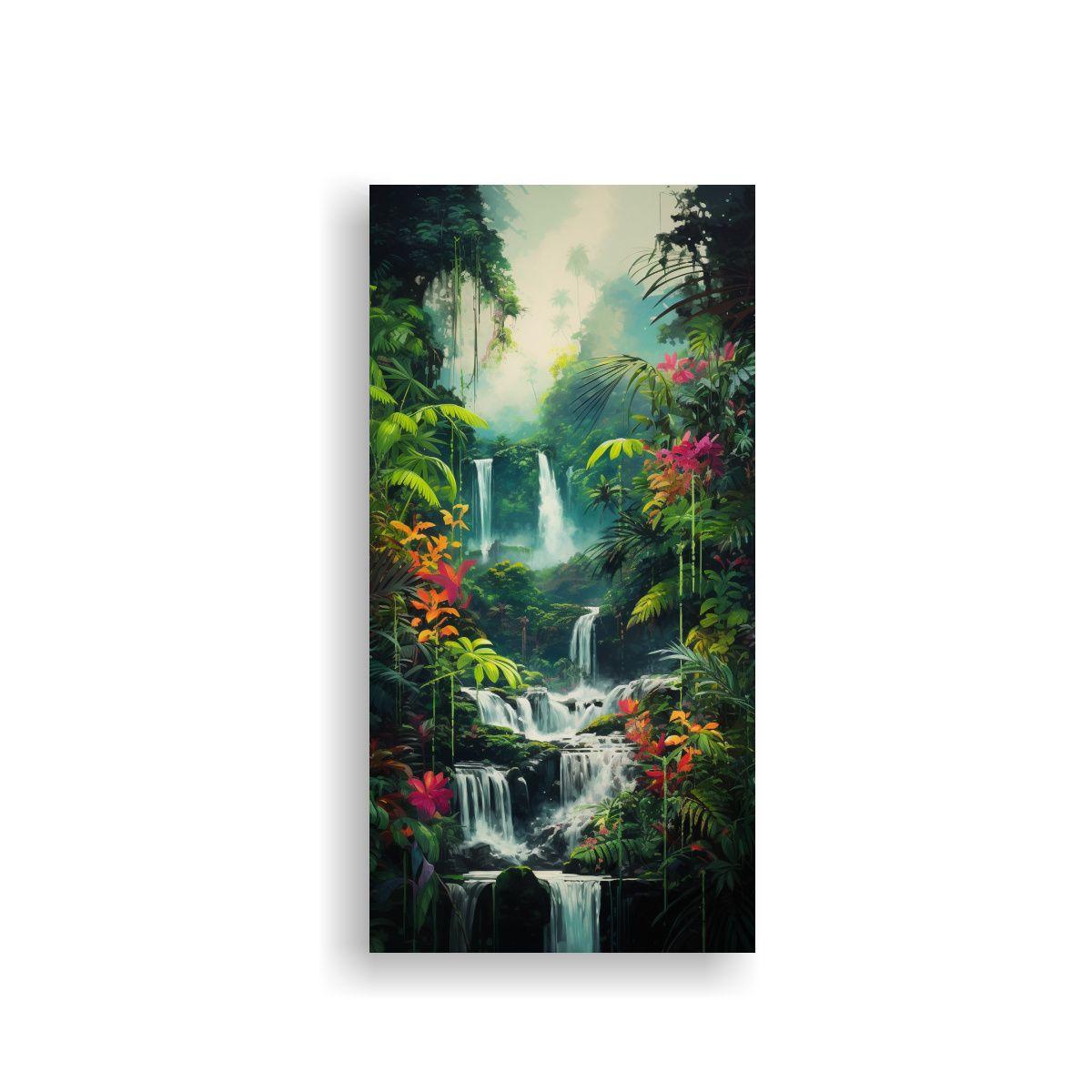 Cuadro Inspiración Amazonia: Cascadas 30x60cm-0