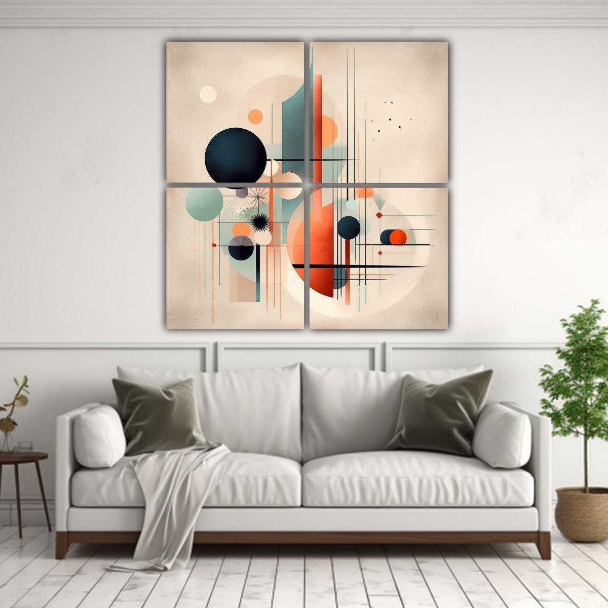 Cuadros Lienzo Estilo Galería: Inspiración 100x100 Cm-2