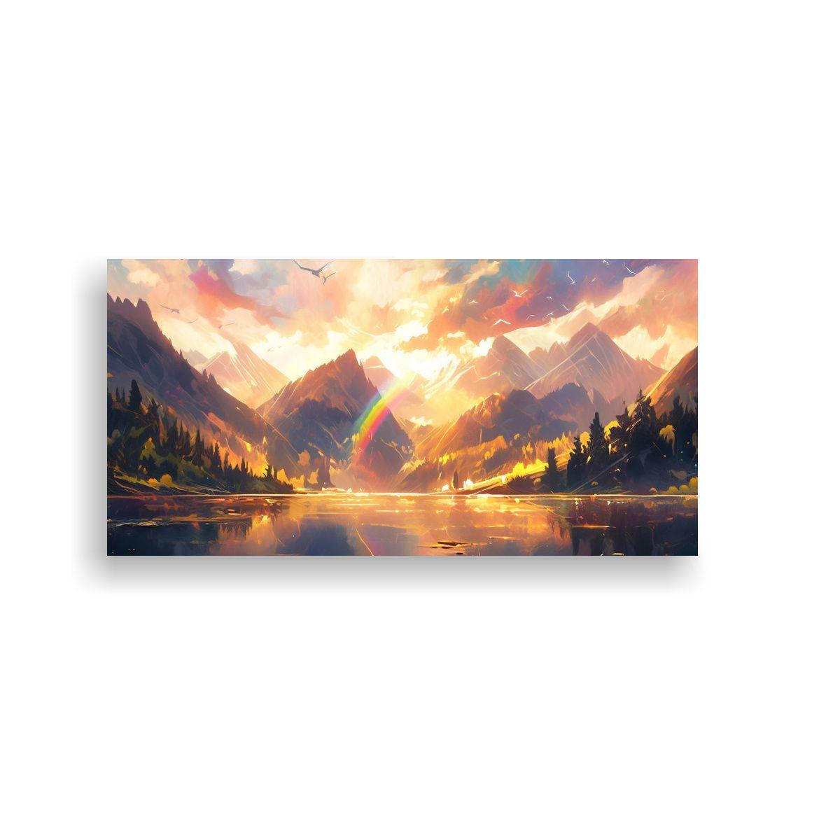 Pinturas Decorativas De Armonía De Colores En Lag 120x60cm-0