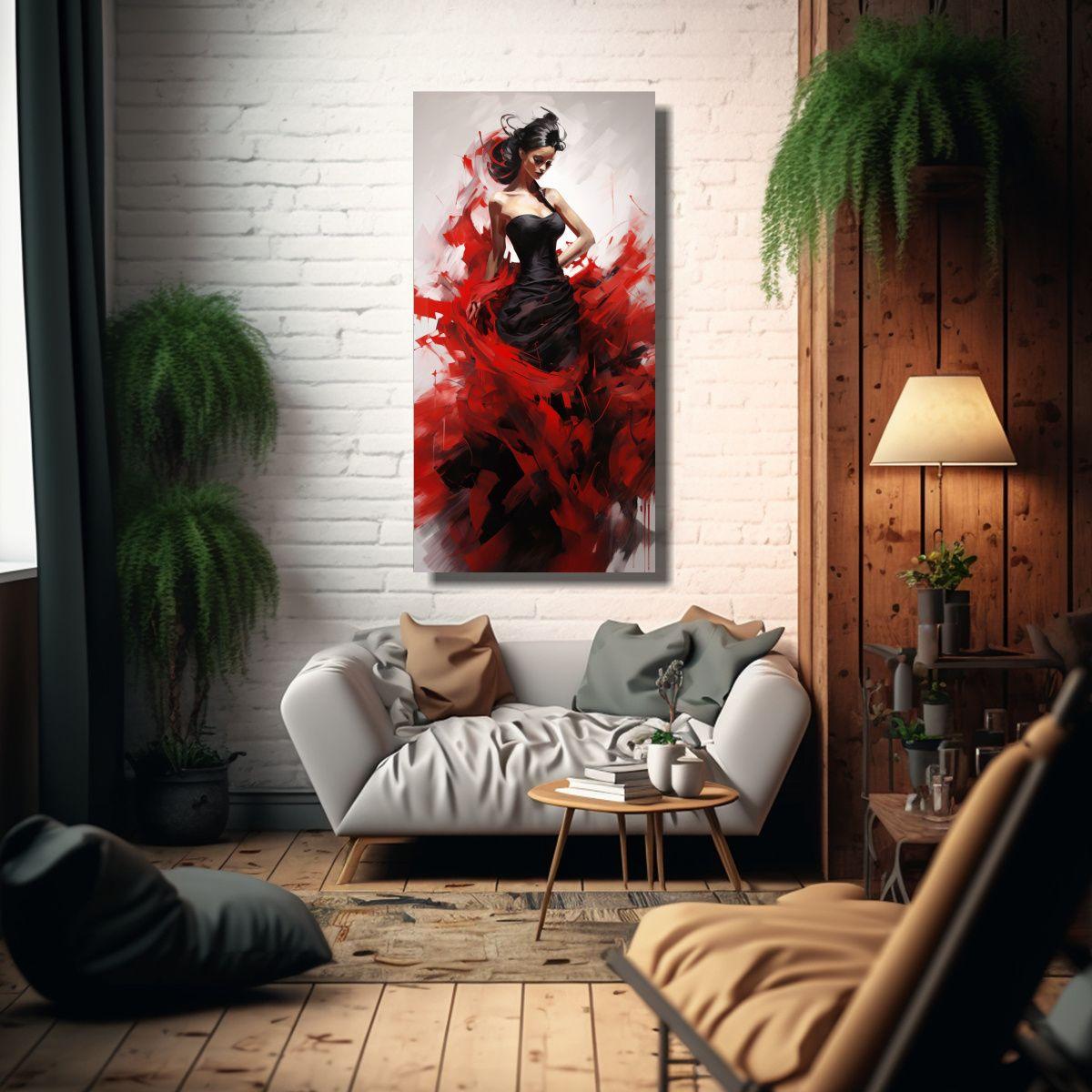 Pinturas Decorativas Vintage De Oficina: Energía 50x100cm-2