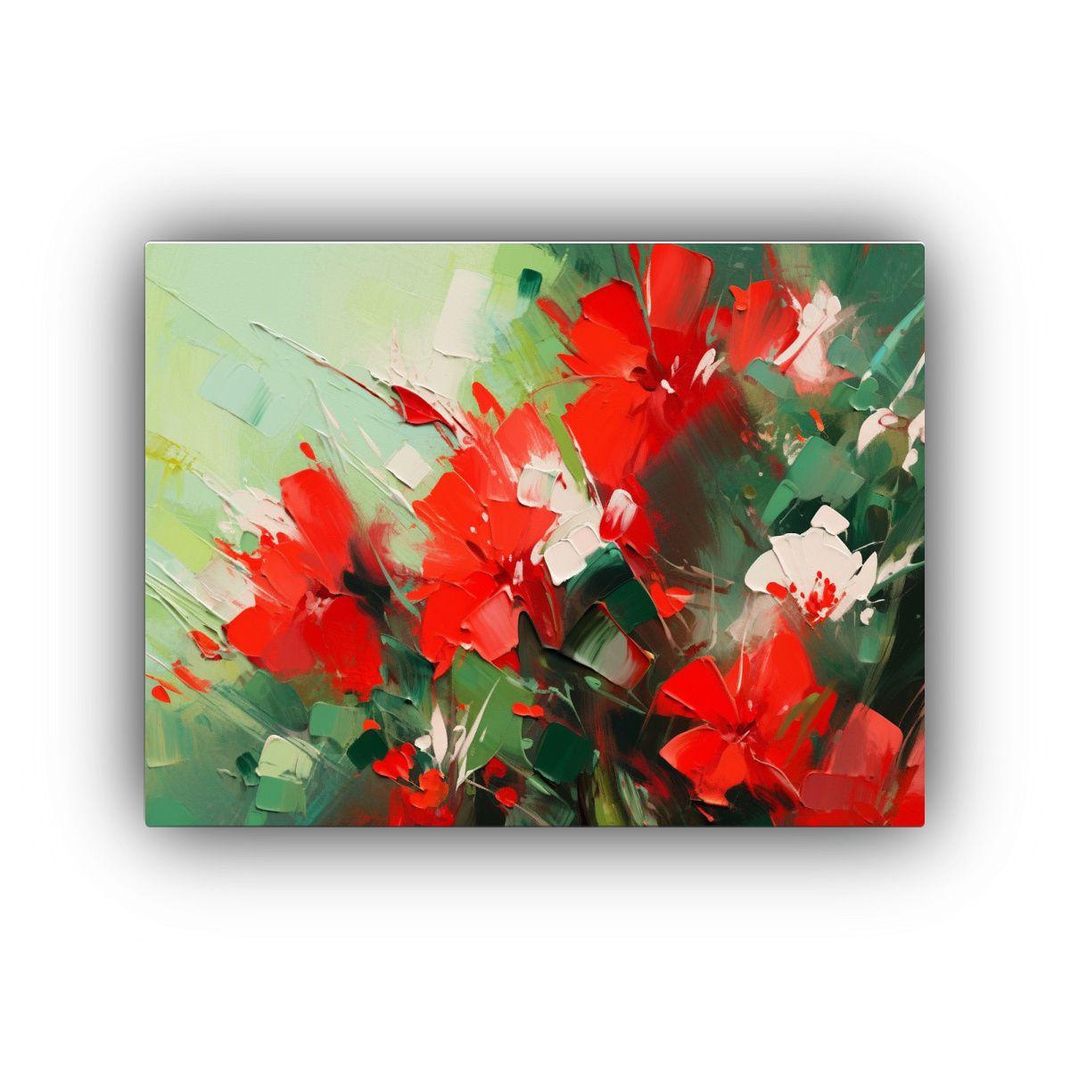 Cuadro Estilo Galería: Protagonismo De Flores 40x30cm-0