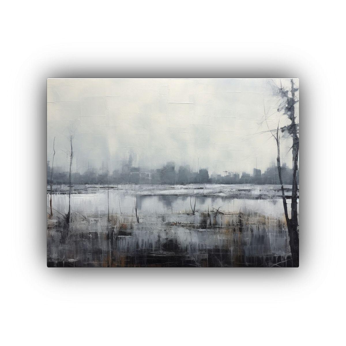 Pinturas Decorativas De Paisajes De Visión 60x40cm-0