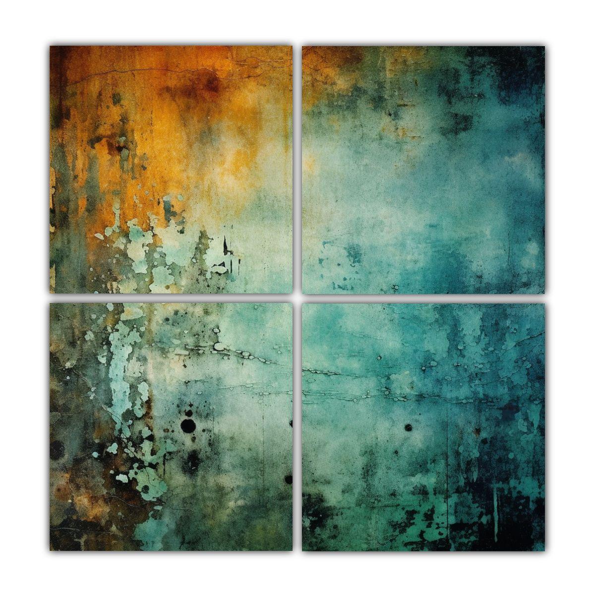 Pinturas Decorativas Vintage De Alta Definición 40x40 Cm-0