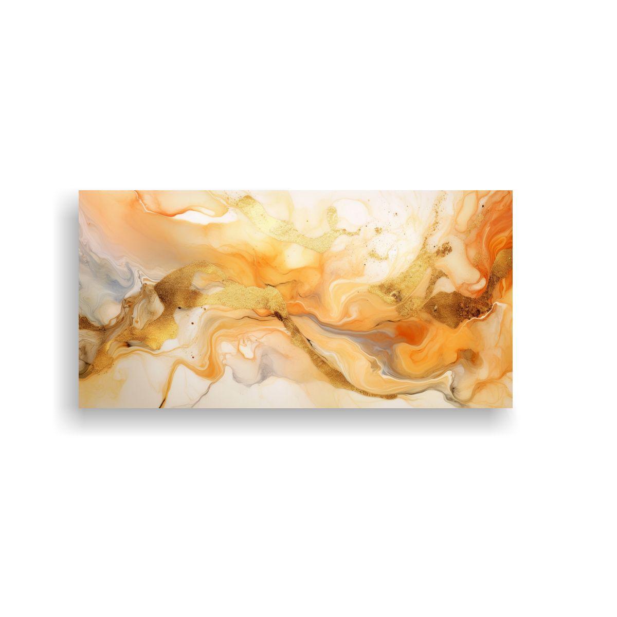 Pinturas Decorativas Acuarela Abstracta 80x40cm-0