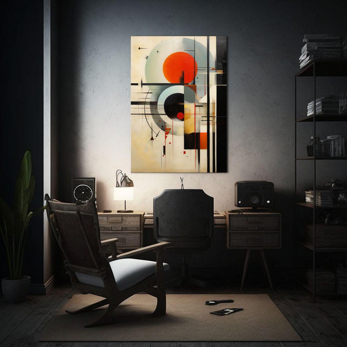Cuadro Espectacular De Modernidad De LASZLO 20x30cm-2