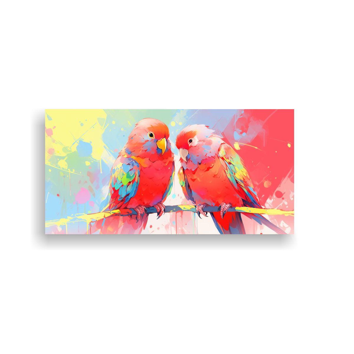 Pinturas Decorativas De Arte Pop Neo Paraíso De L 60x30cm-0