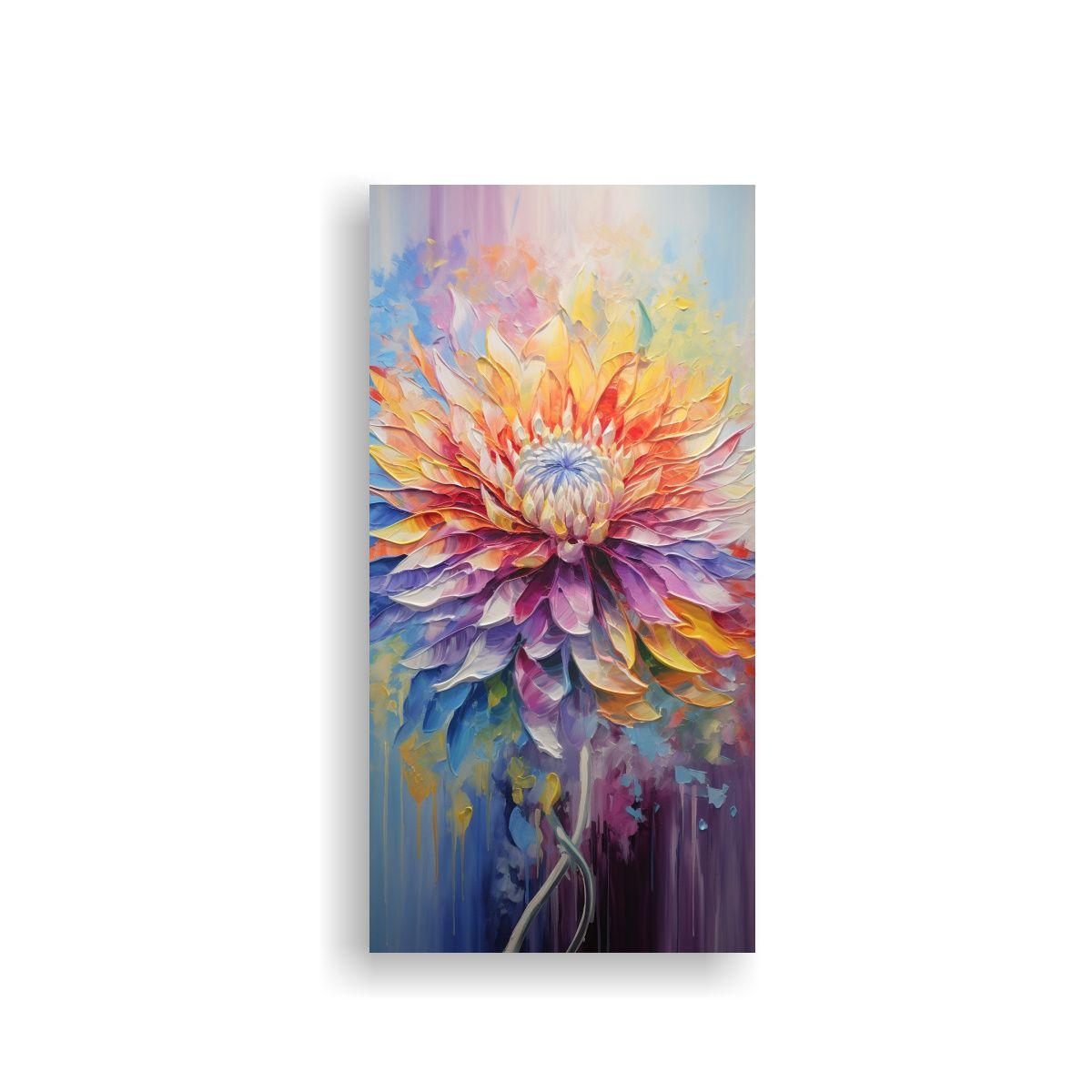 Pintura En Lienzo De Arte Callejero De Alta 30x60cm-0