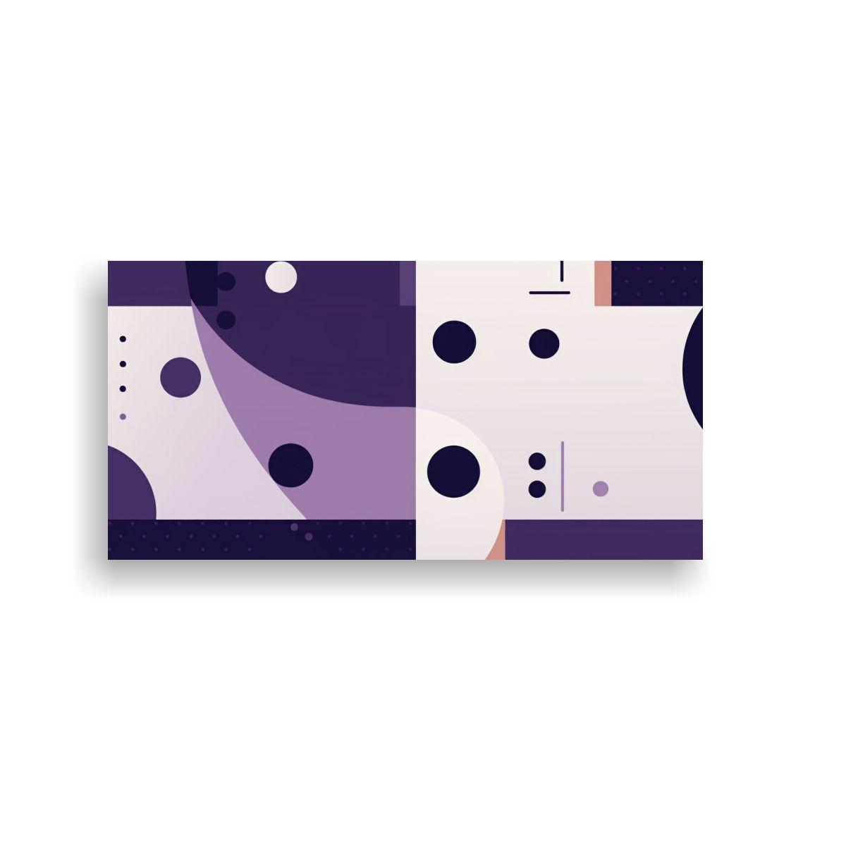 Cuadros De Decoración Con Diseño Gráfico 100x50 Cm-0