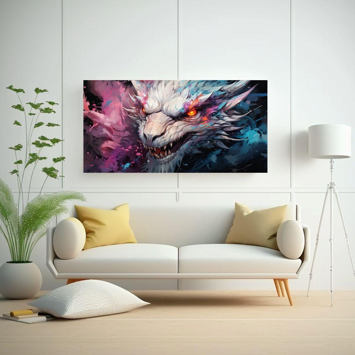 Pinturas Decorativas En Tonos Pastel Y Blanco Con  60x30cm-2