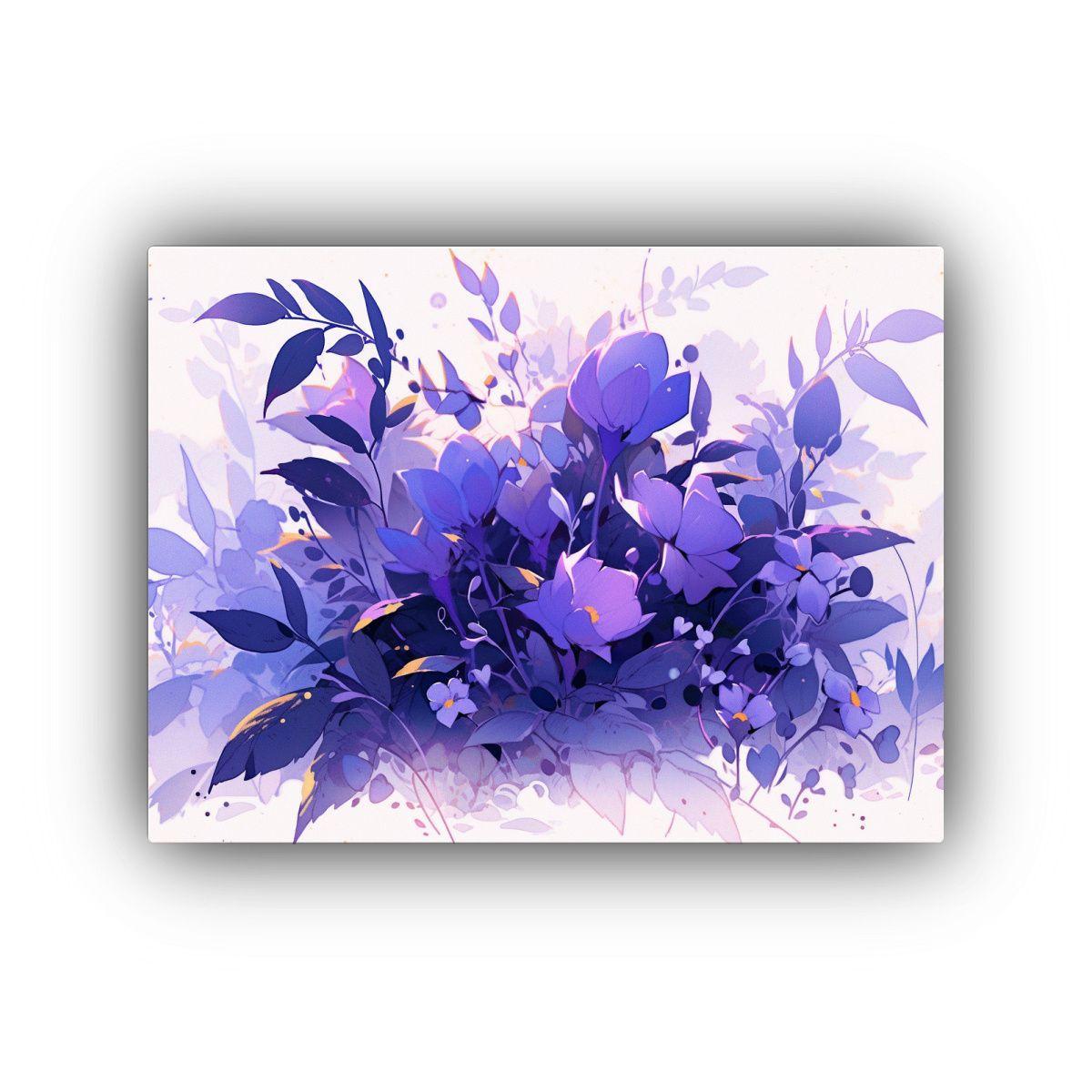 Pinturas De Decoración Con Atmósfera Neonoir Púrpura En L 45x30cm-0