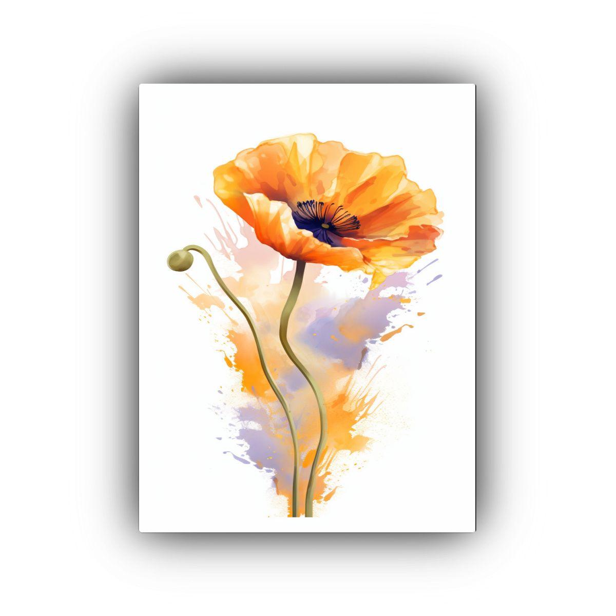 Cuadro Arte Patron Intenso Multicolor De Un 50x75 Cm-0