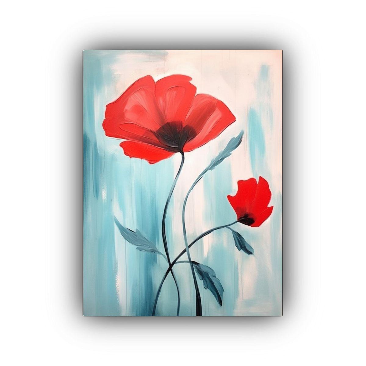 Pintura Decorativa Inspirada En Georgia OKeeffe 50x75cm-0