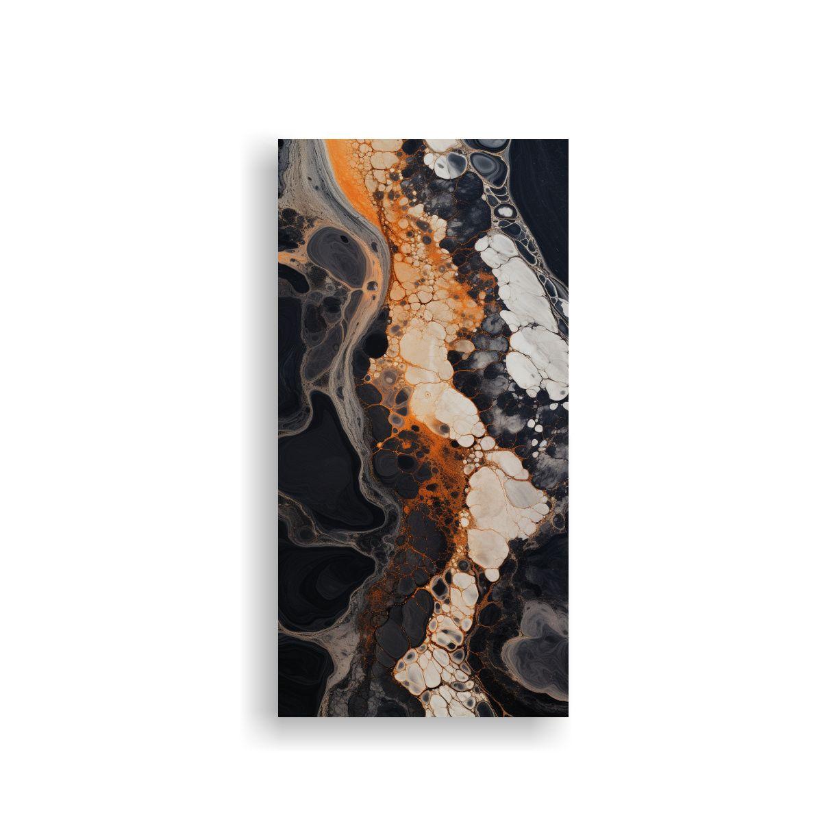 Pintura De Pared Abstracta De Mármol Fluida 30x60cm-0