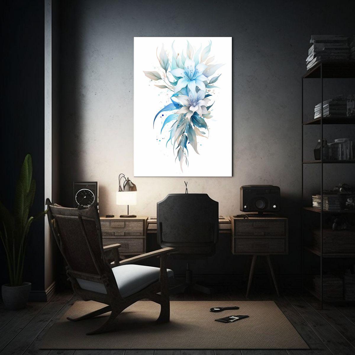 Lienzo De Tela Hermoso Ambiente Suave Y Etéreo 50x65cm-2