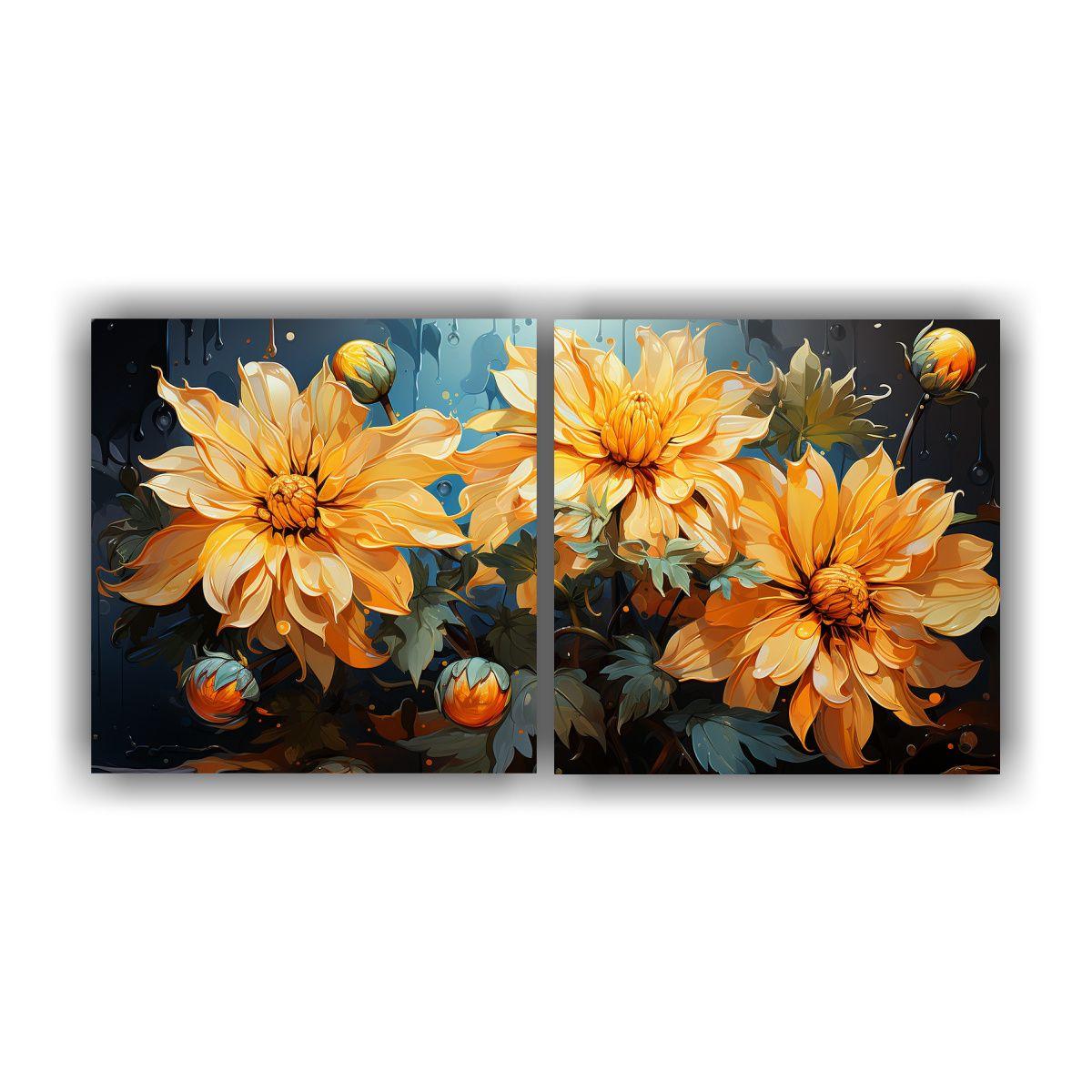 Pinturas Decorativas Juveniles De Amapolas 160x80 Cm-0