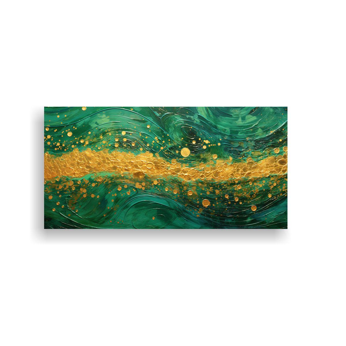 Pintura Decorativa Estilo Puntillismo Luminoso En 40x20cm-0