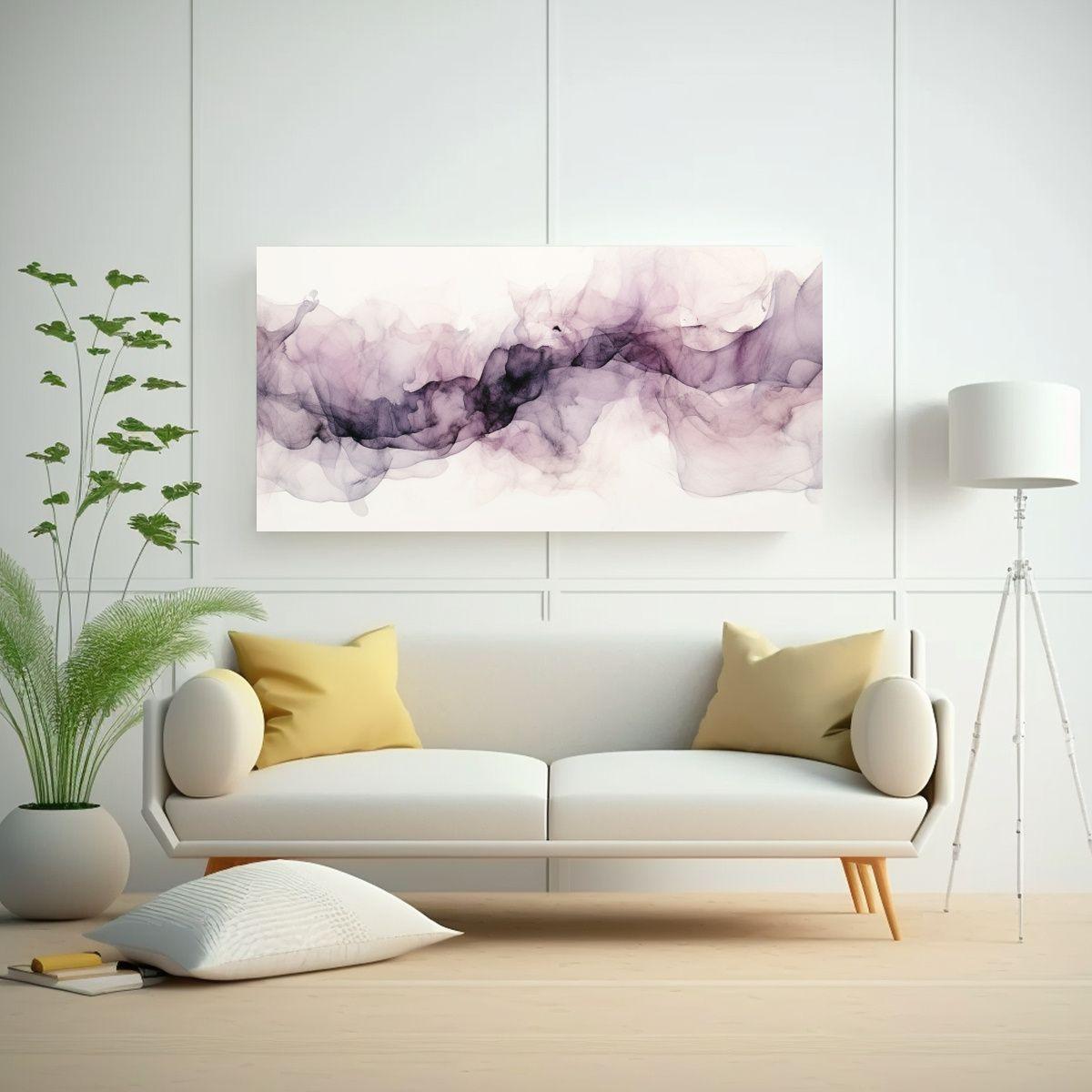 Cuadro Decorativo Moderno En Lienzo Textura 40x20cm-2