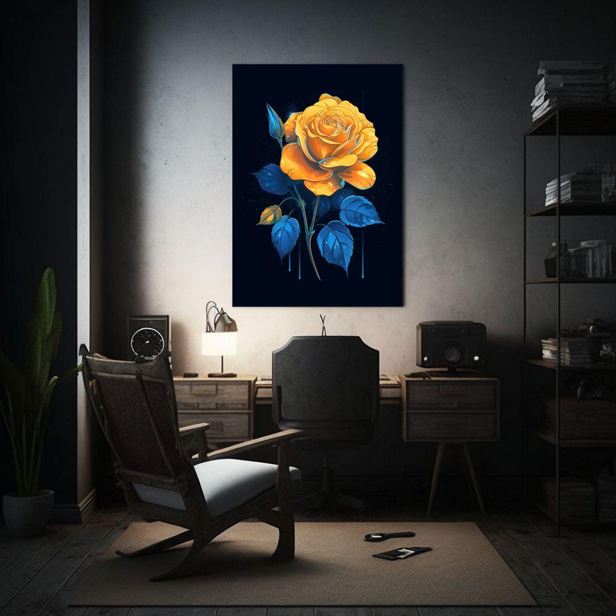 Cuadro De Arte Imagen Surrealista Lienzo De Una 40x60cm-2