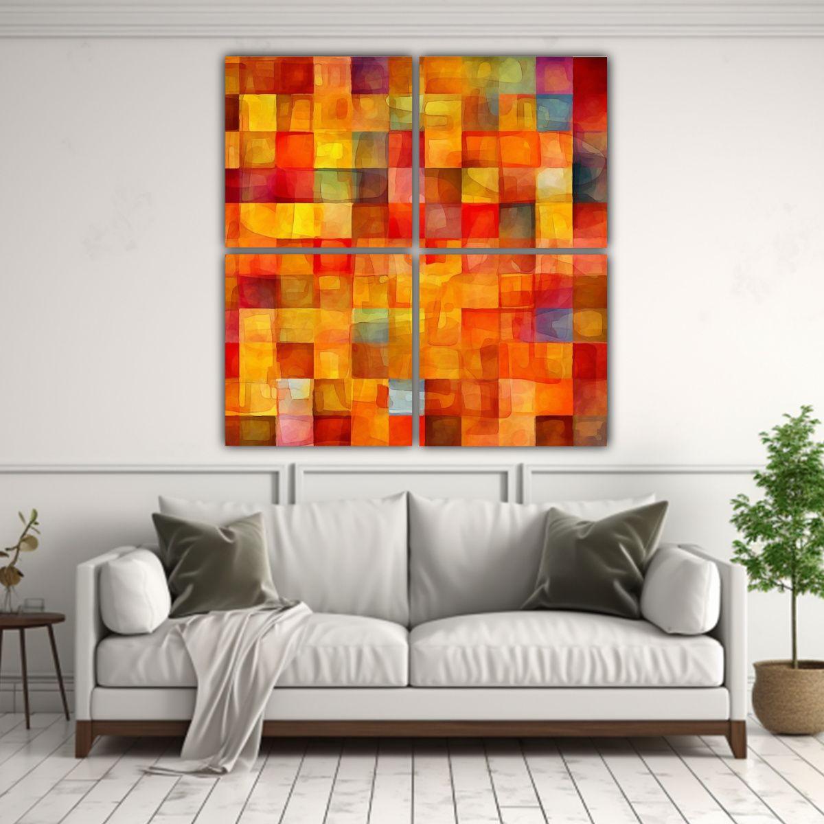 Pinturas Decorativas Personalizadas Con Fondo 200x200 Cm-2