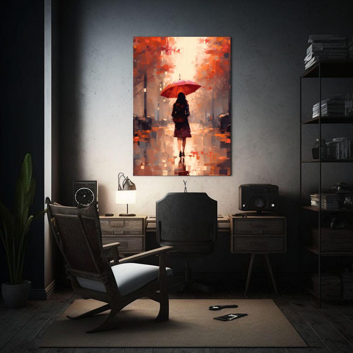 Pintura Decorativa: Abstracto Impresionismo 60x90cm-2