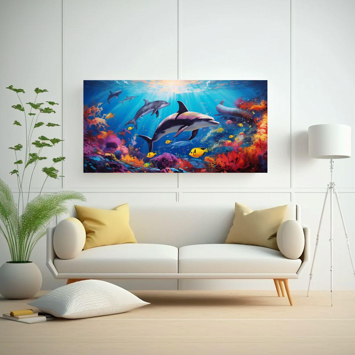 Pintura Al Estilo óleo Estilo Galería De Delfine 100x50cm-2