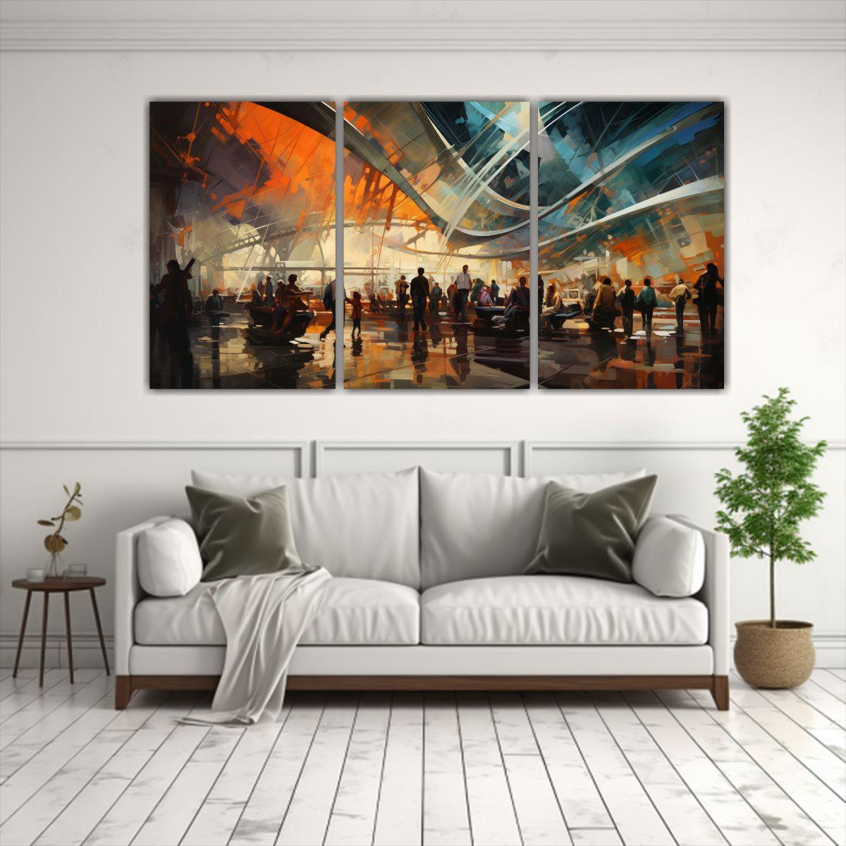 Pinturas De Decoración De Arte De Pared 60x30 Cm-2