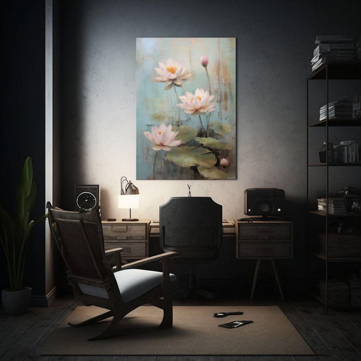 Pintura Al óleo Lienzo Inspiración Perspectiva 40x60cm-2
