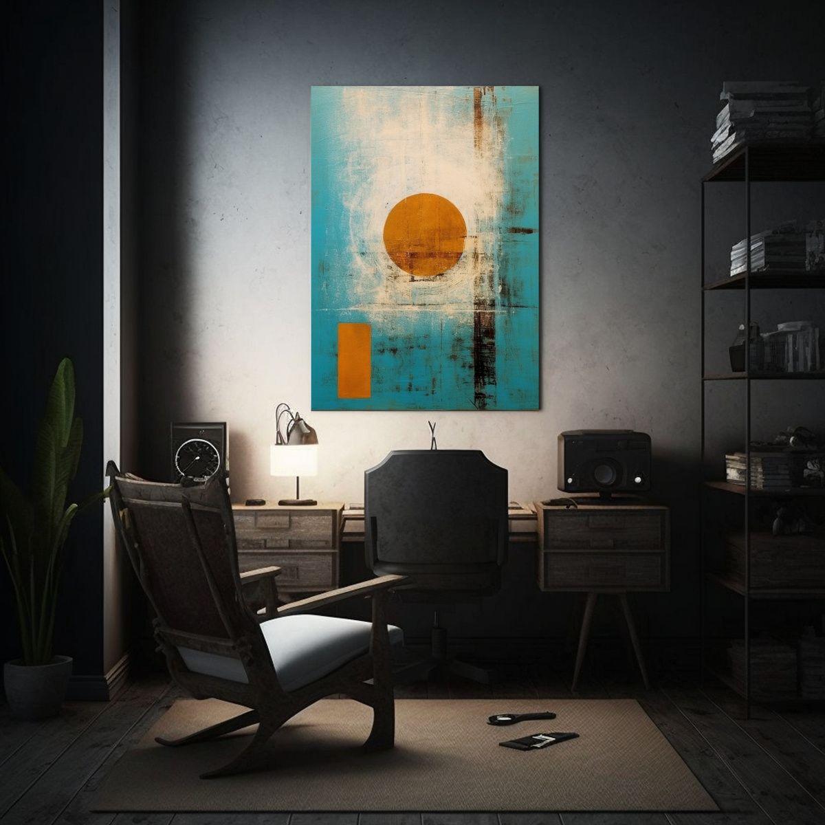 Cuadro Fotografía Dandelion Disco Zen Abstracto 30x40cm-2
