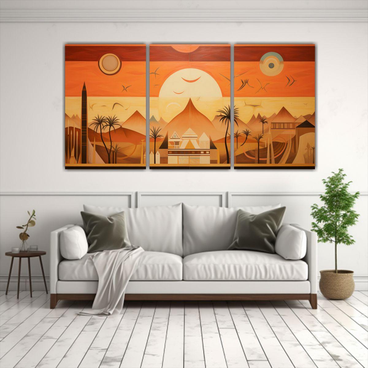 Cuadros De Decoración: Reinterpretación 150x75 Cm-2