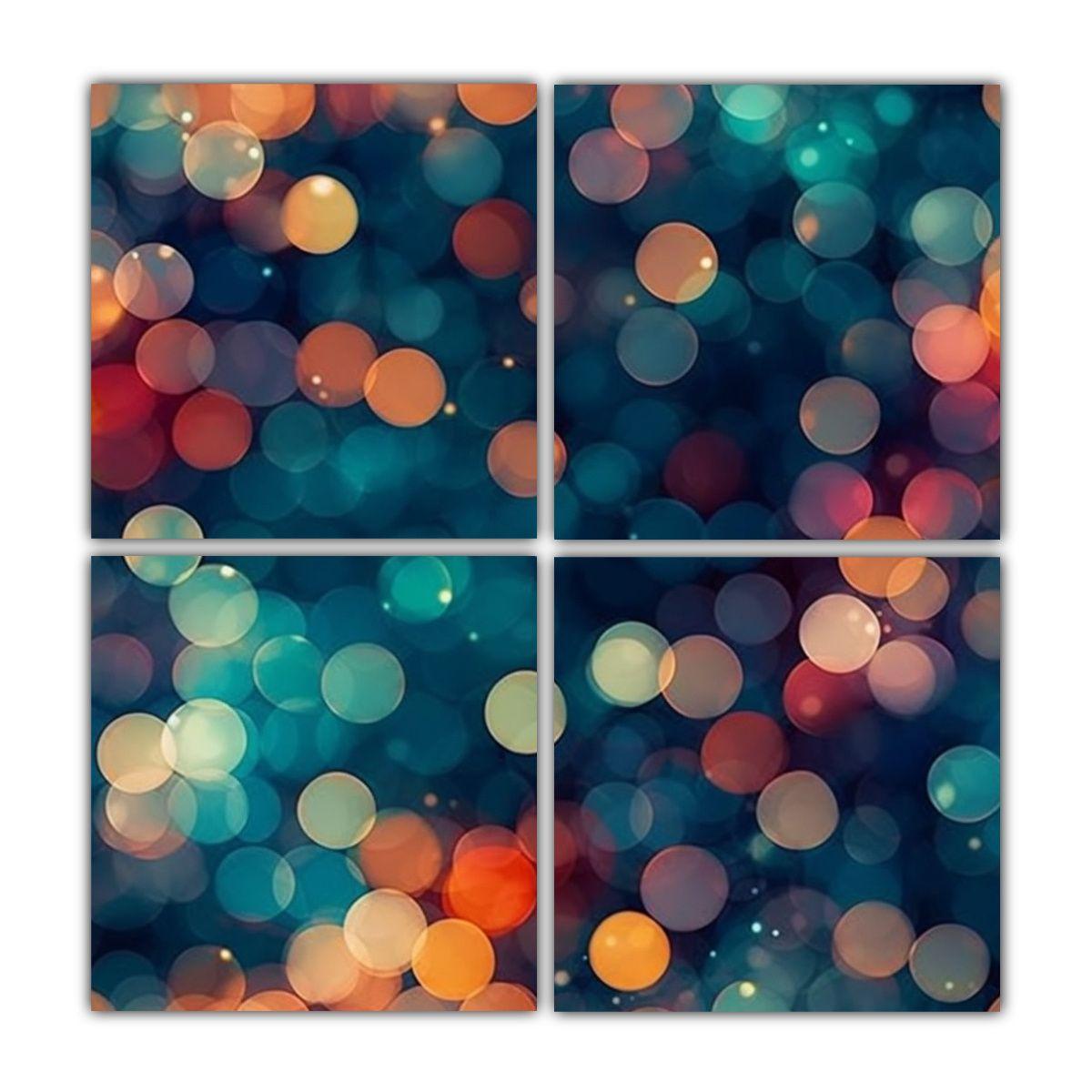 Cuadros Decorativos Estilo Bokeh De Alta Calidad 100x100 Cm-0