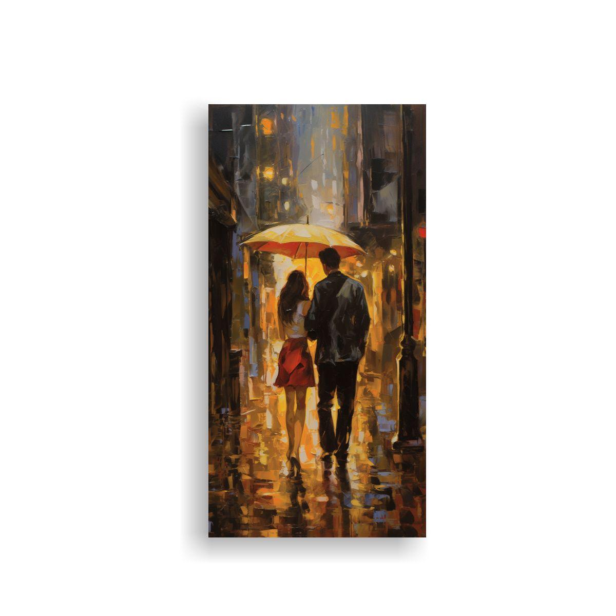 Pintura Decorativa Armonía Cromática Pareja 80x160cm-0