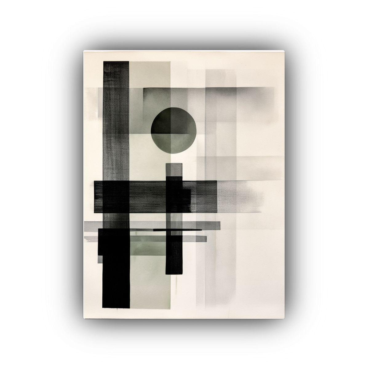 Escenario Abstracto De Arte Con Forma Rectangular 30x45cm-0