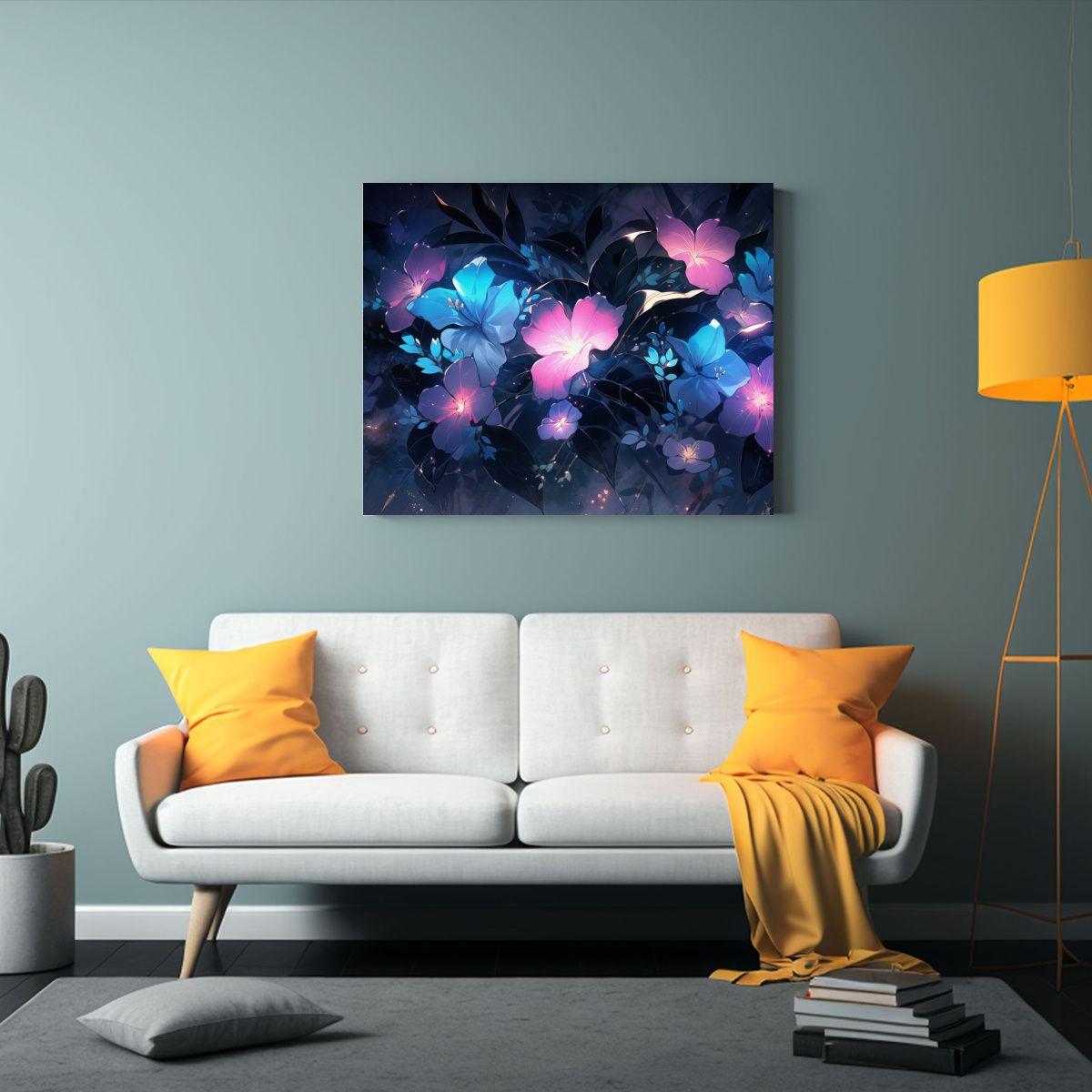 Cuadros Decorativos Estilo Pop Art Neonoir En Bastidor De Te 65x50cm-2